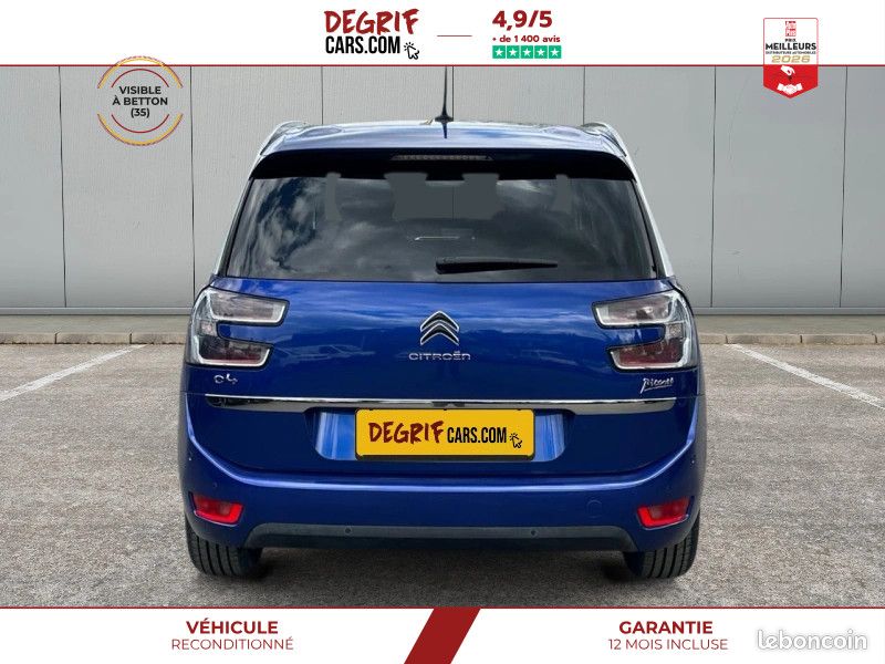 Citroën c4 spacetourer Grand 1.6 BlueHDi 120 EAT6 Shine 7 Places + GARANTIE 12 MOIS (image 4)