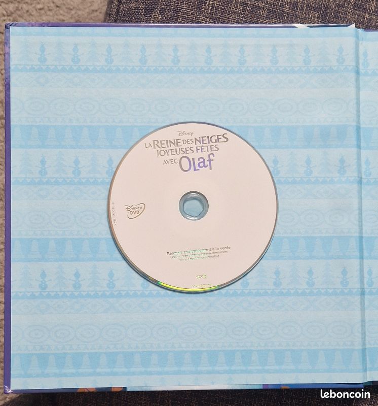 Dvd + livre la reine des neiges (image 2)