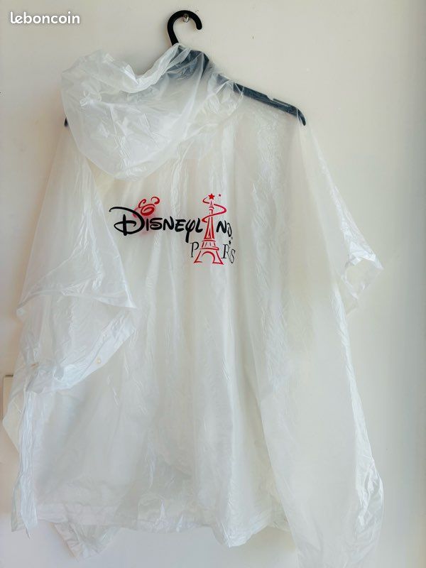 Poncho imperméable pluie enfant Disneyland Paris Vêtements