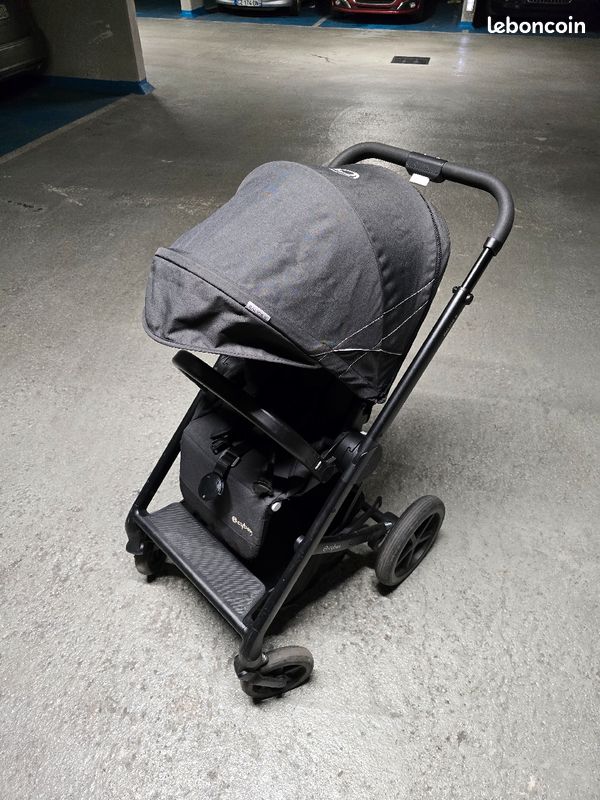 Poussette Cybex Balios S + Cosy Aton Q + Habillage Pluie Cybex (image 4)