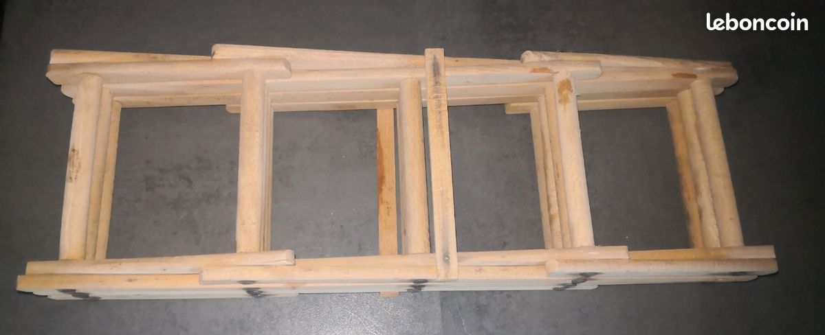 Casier à Vin Pliable En Bois Pour 10 Bouteilles De Vin De Style Moderne