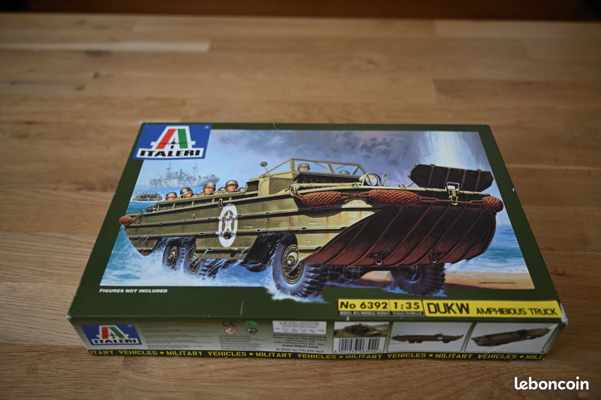 Véhicule Amphibie DUKW | Maquettiste en herbe