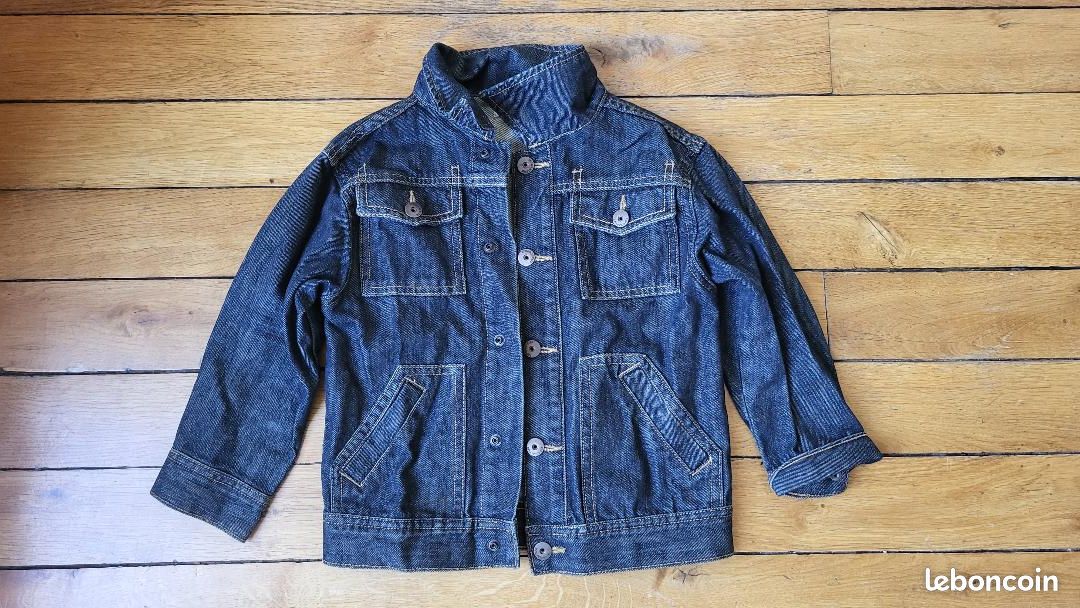 Jeans Veste Okaidi Fille Veste En Jean Bleu Fille OKAIDI Denim