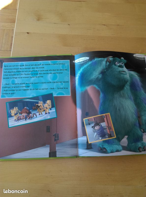 Livre disney monstres et compagnie (image 2)