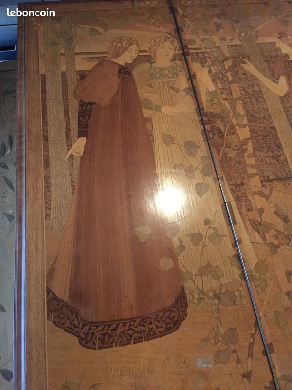 Piano 1900 art nouveau - Ecole de Couty (image 2)