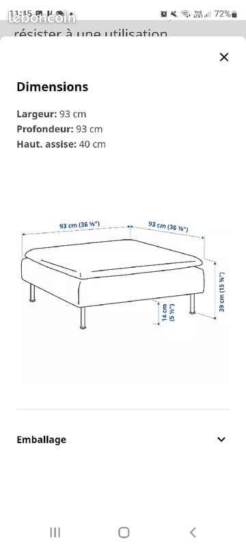 Repose pied soderherman ikea (image 3)