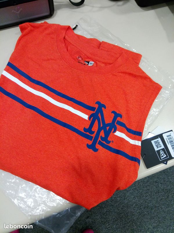 Tee shirt orange de l'équipe des METS taille S (image 2)