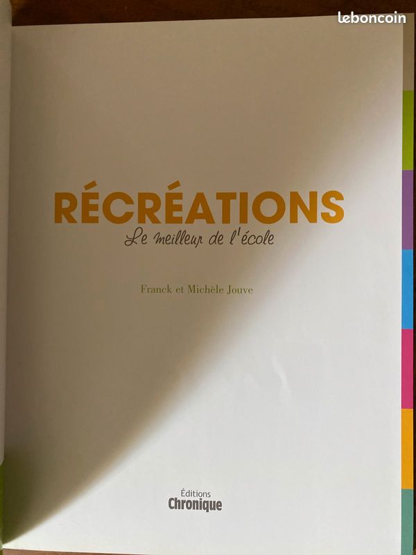 Livre sur les récréations (image 2)