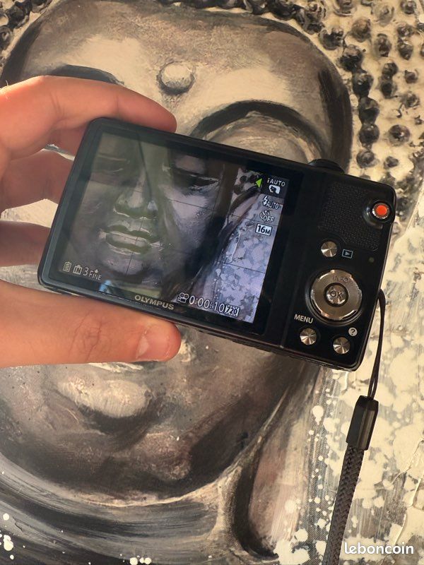 Zoom d'objectif pour Olympus VR-310 VR-320 VR-330 ... – Grandado