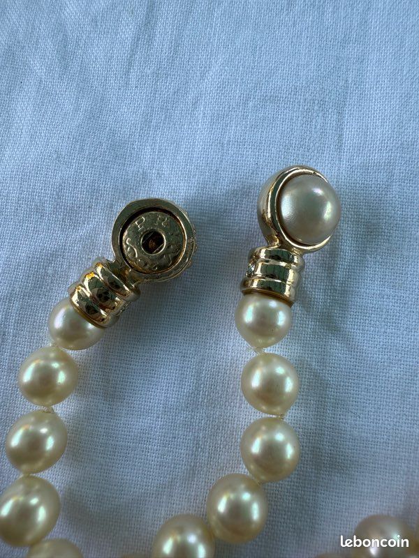 Collier en perles nacrés (image 4)
