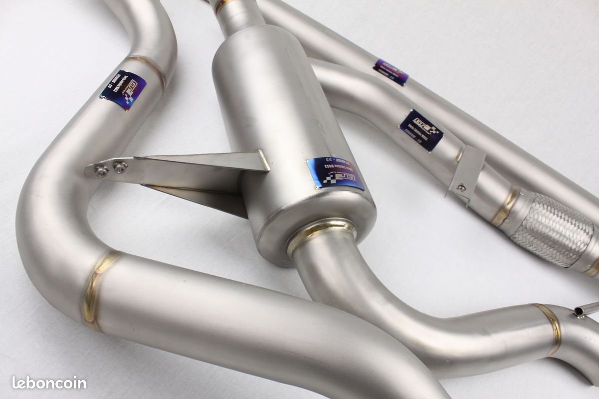 Ligne echappement Inox Megane 3 RS + Titane (image 5)