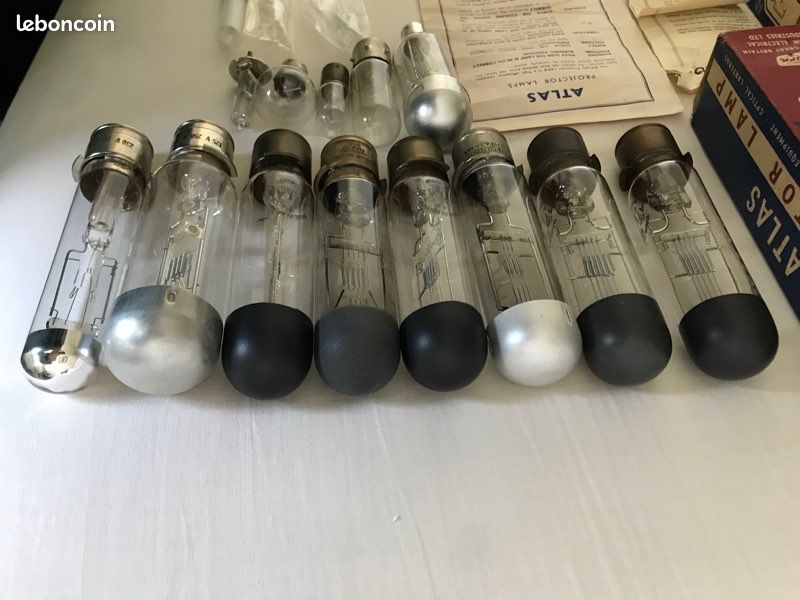 Lot De 50 Lampes Projecteur ATLAS A1/21 - 110V 100W - Neuves