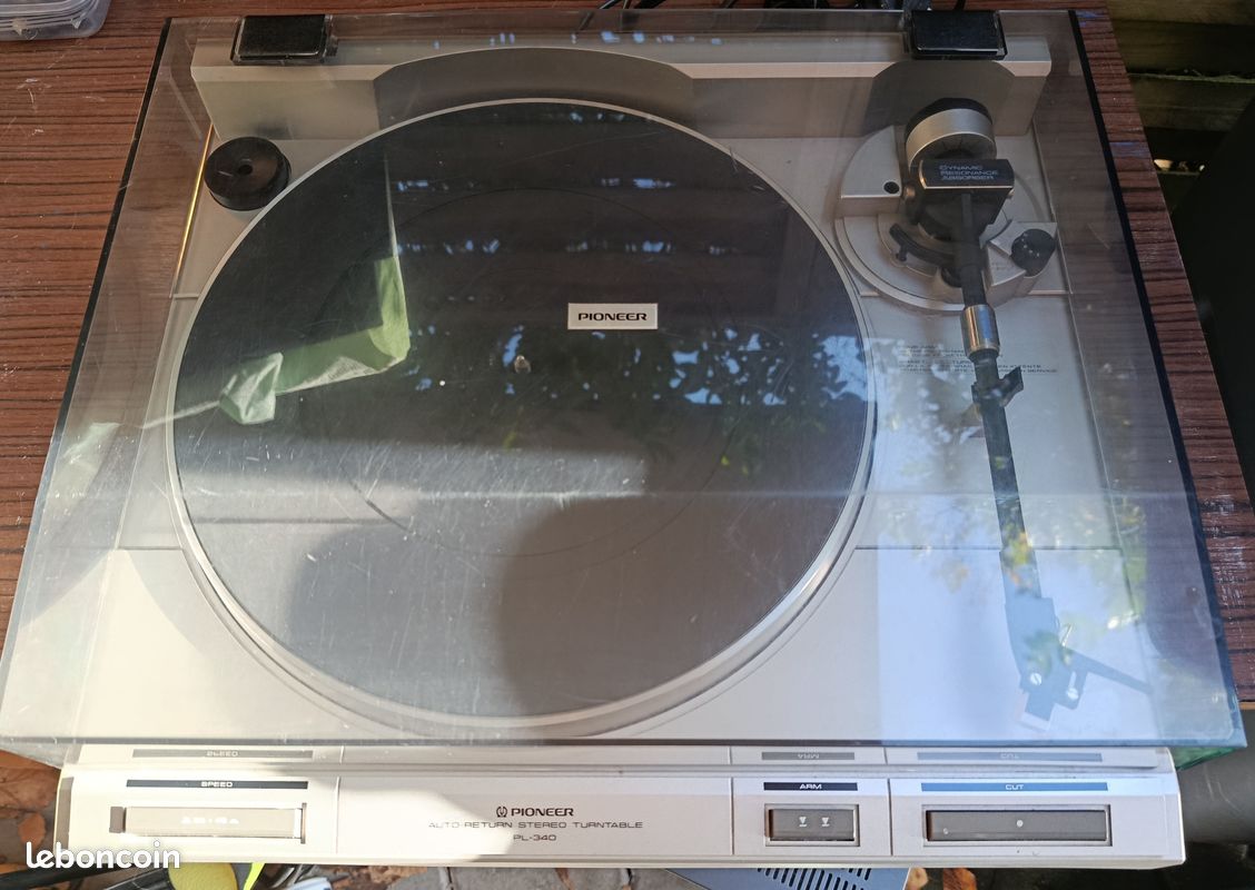 Platine Vinyle Pioneer PL-340 - Vitesses 33 45 78 - Occasion