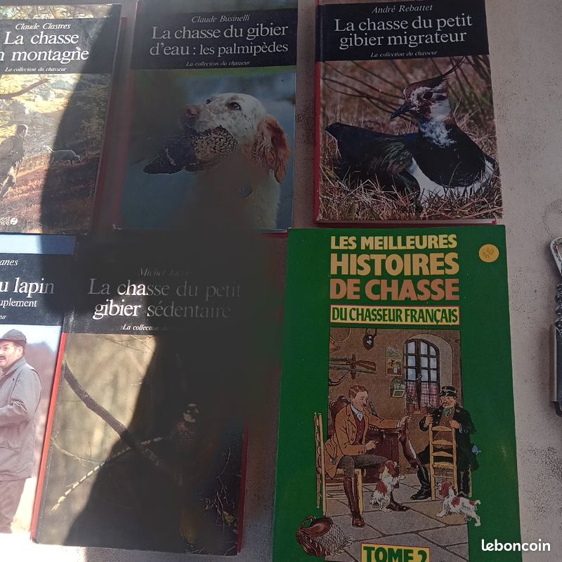 Lot de 6 livres sur la chasse (image 2)