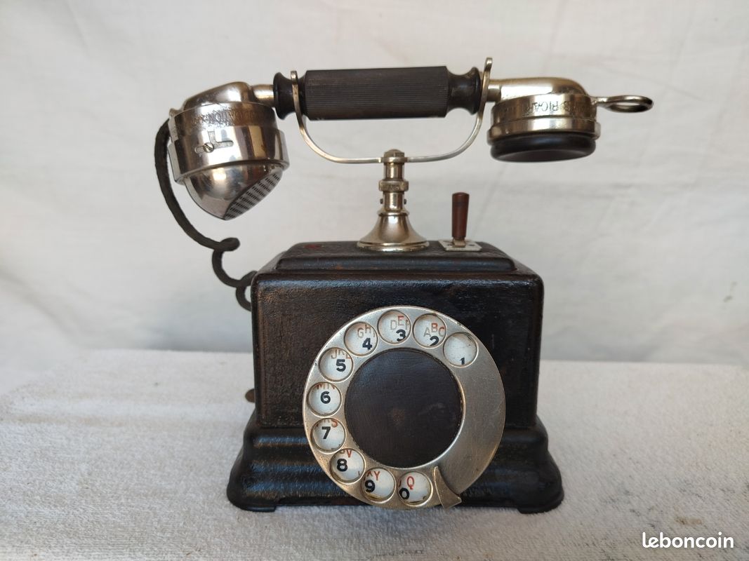 Téléphone ancien Picart Lebas (image 3)