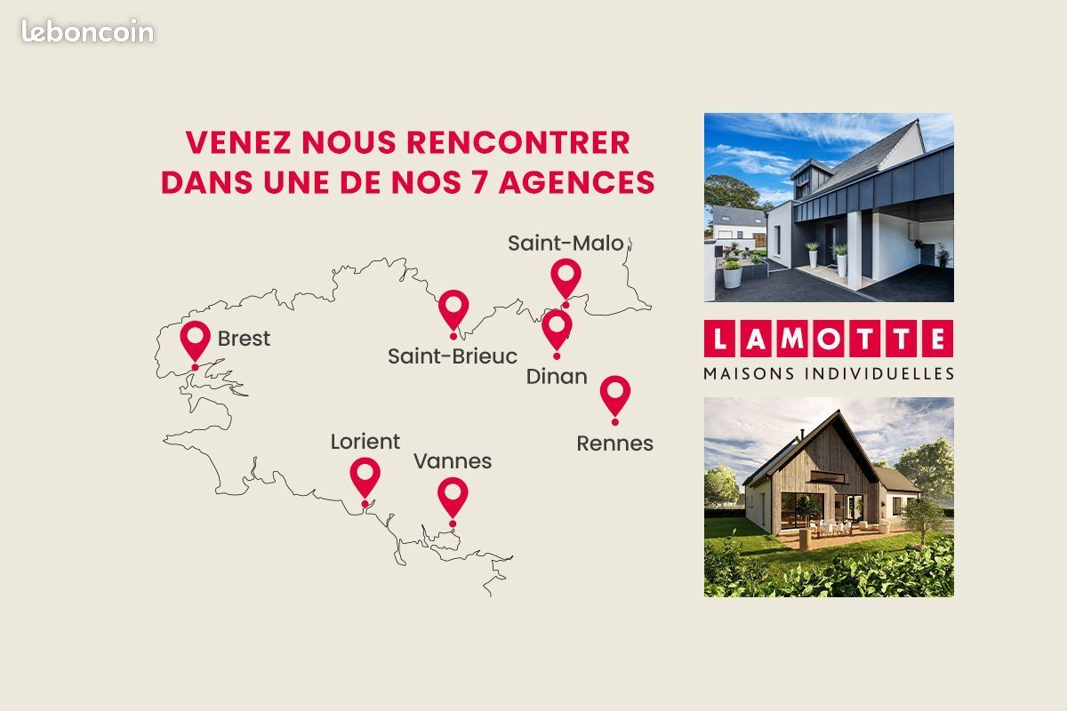 Projet de construction d'une maison 70 m² avec terrain à GARLAN (29) (image 11)