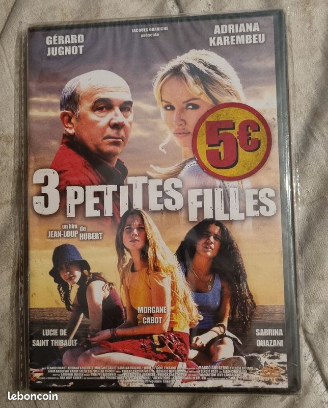 Dvd trois 3 petites filles avec Gérard Jugnot et Adrianna Karambeu un film de Jean-Loup Hubert neuf (image 1)