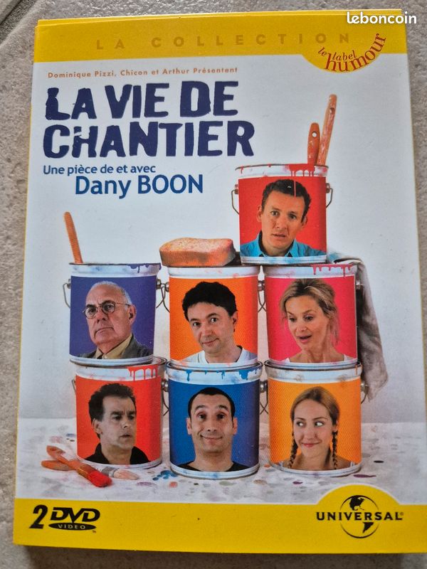 Dvd La vie de chantier Dany Boon (image 1)