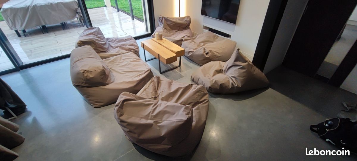 Lot de 6 poufs (image 3)