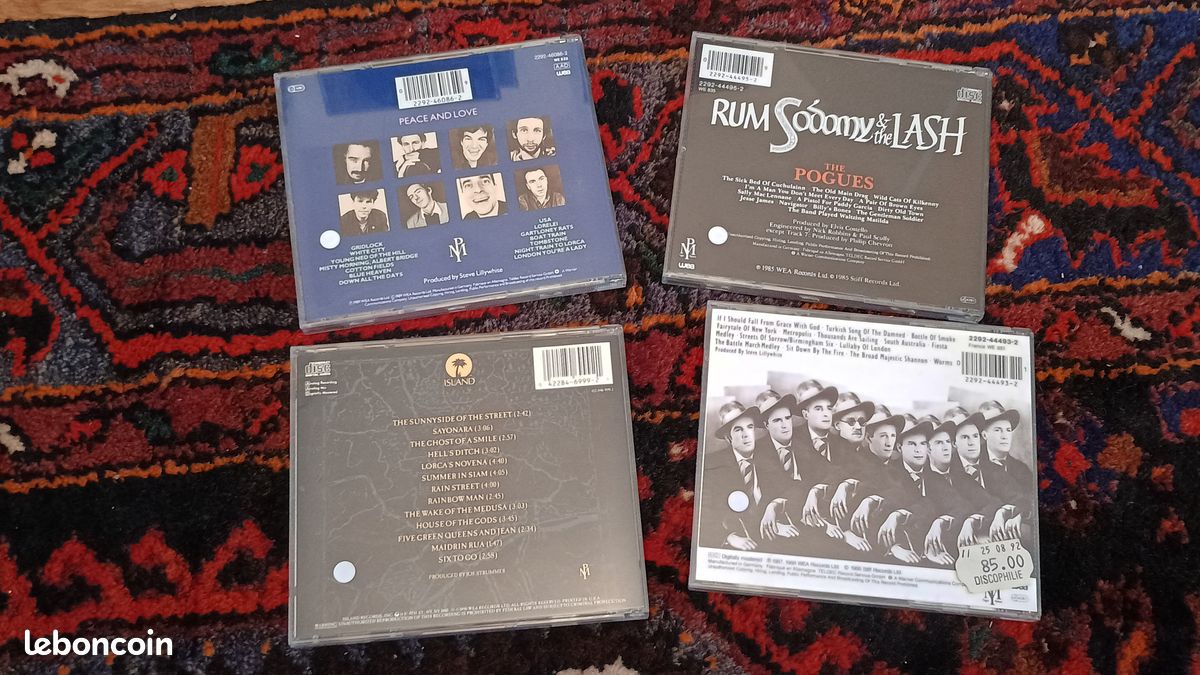 Lot 4 CD The Pogues (image 2)