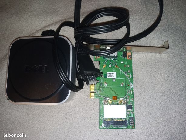 Carte Wi-Fi Dell DW1704 - Mini PCIe (Wi-Fi + Bluetooth) pour Carte Wi-Fi Dell DW1704 - Mini PCIe (Wi-Fi + Bluetooth) pour