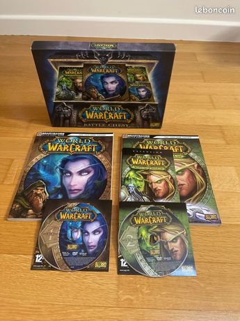Coffret World Of Warcraft Battlechest PC - Guide Du Débutant Inclus - NEUF