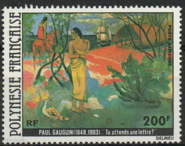Timbre de la poste aérienne de Polynésie n° 144 xx neuf sans trace de charnière année 1979 (image 1)