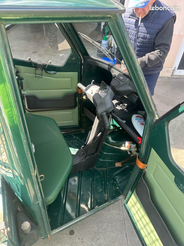 Vespa Ape Car Interni Ape Car Piaggio Elettrica Per Bambini Blu