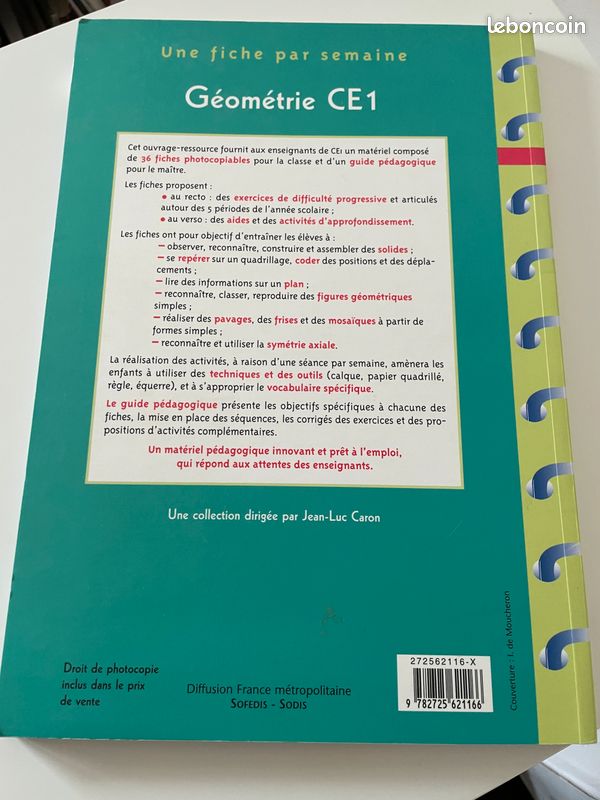 Géométrie CE1 Fiches à photocopier (image 2)