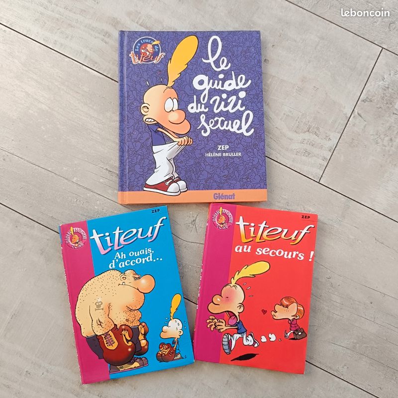 Lot de 3 livres Titeuf (image 1)