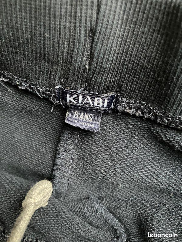 Pantalon Capri garçon, 6-9 ans, bleu clair - Lot