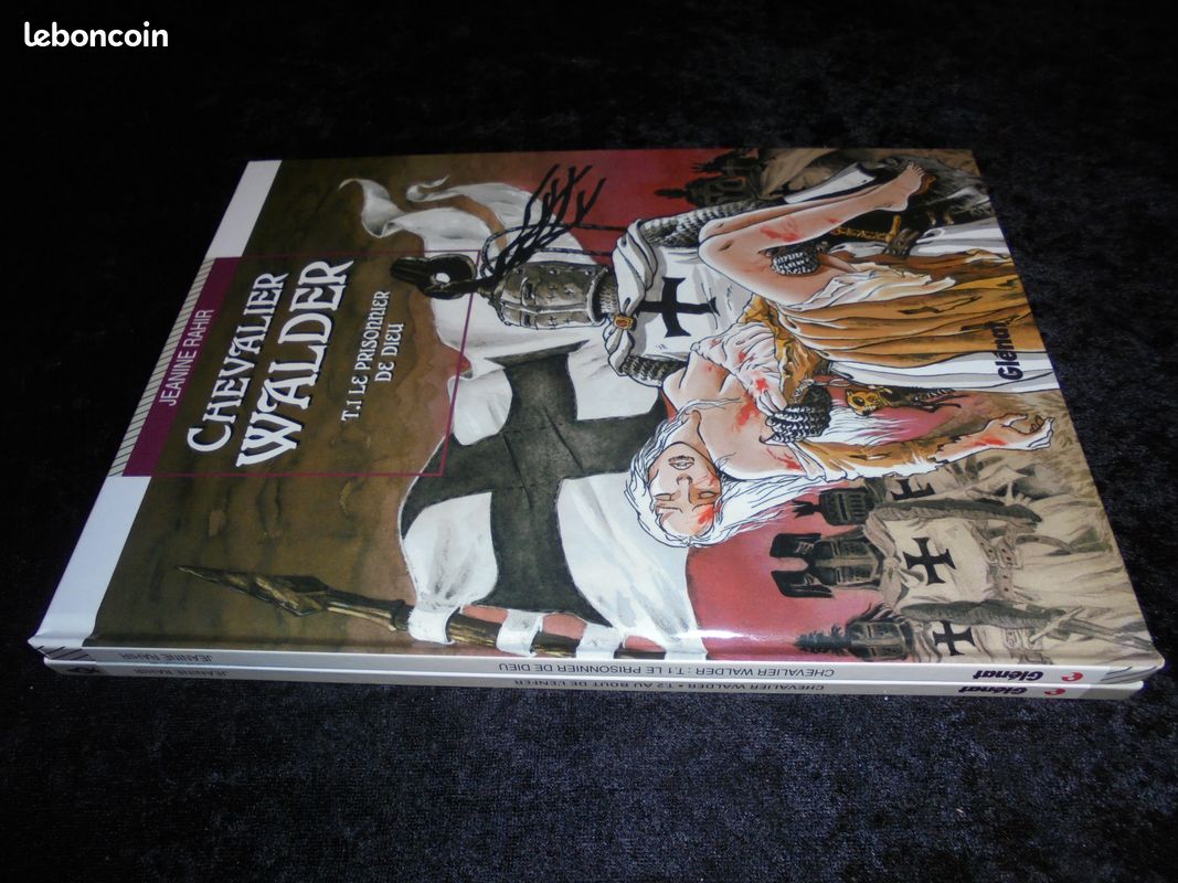 BD Jeanine Rahir : Chevalier Walder 1 & 2 EO Glénat (image 3)