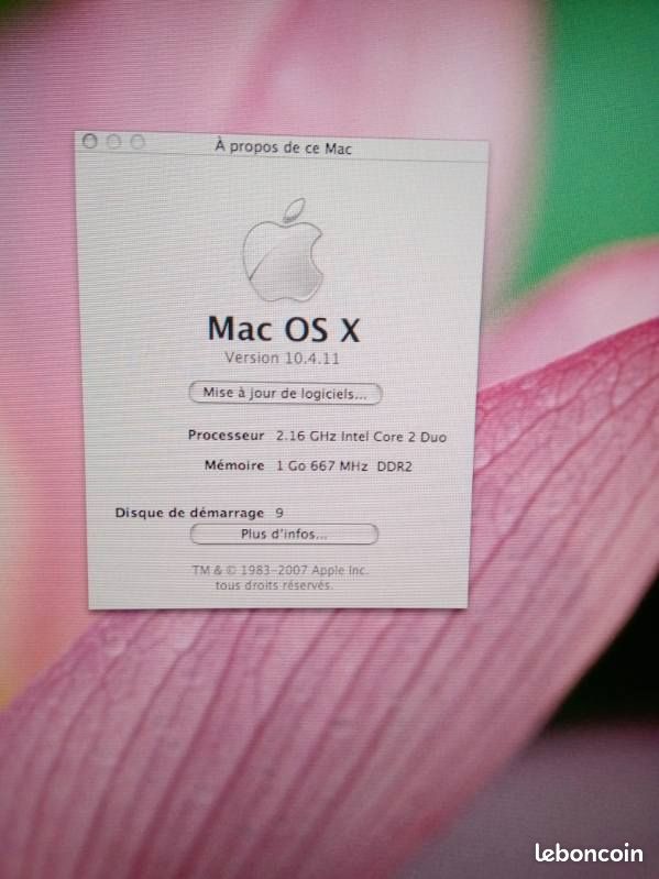 💻 Mac OS X Tiger 10.4.11 – Collector, Fonctionnel et Rare 💻 (image 2)