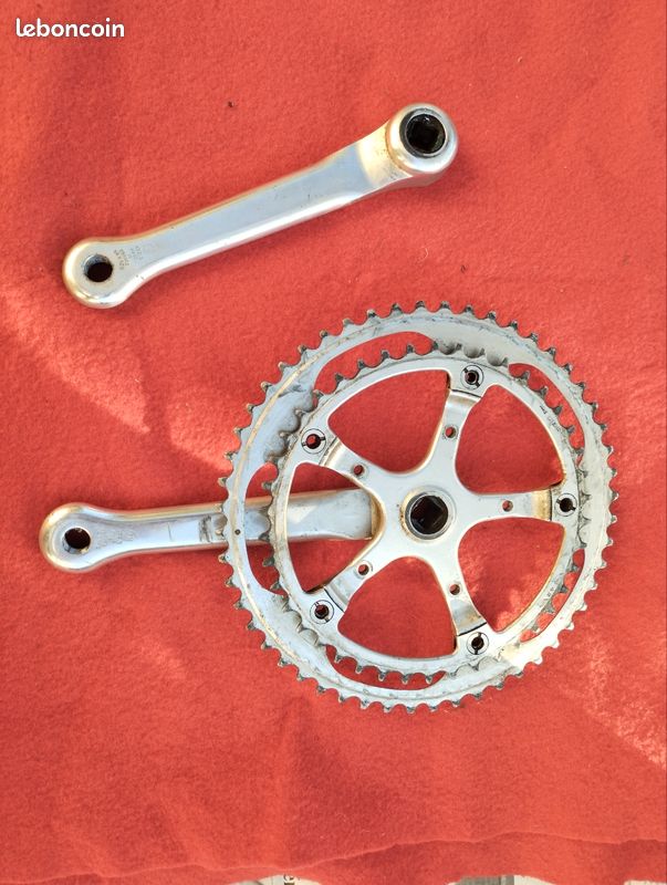 Pédalier Stronglight TS 50/40 – Pour Vélo De Route Peugeot – Aluminium