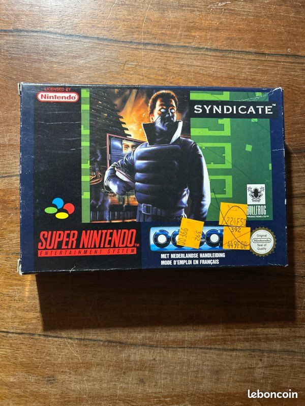 The Syndicate Super Nintendo Complet Très bon état (image 1)