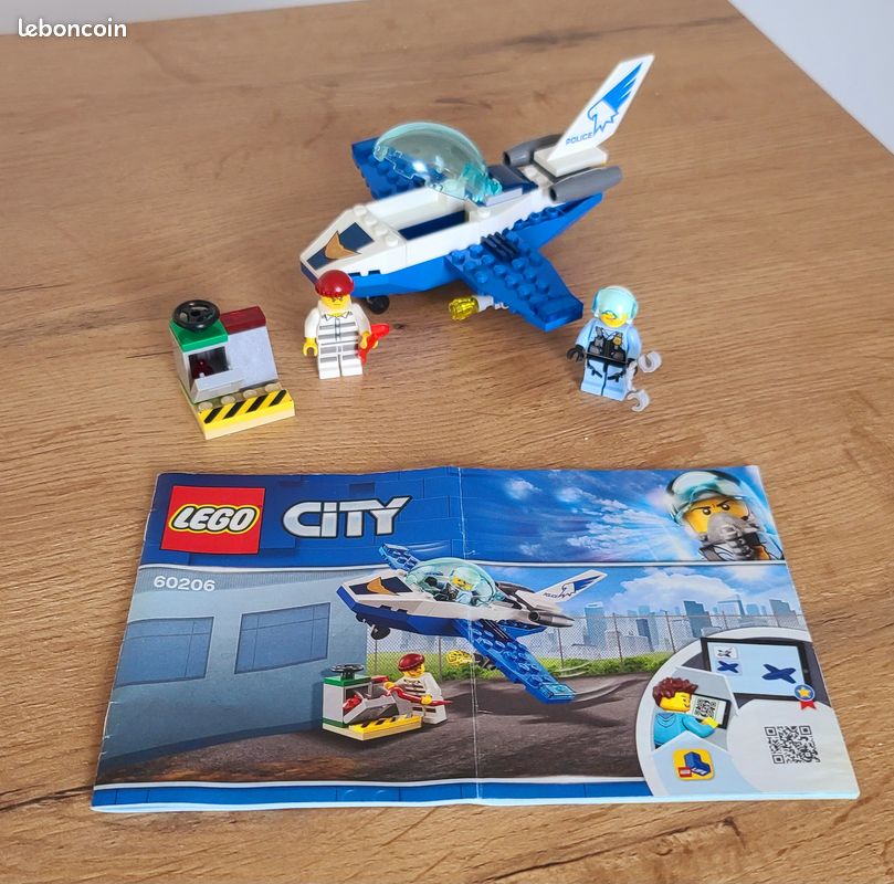 HOT Lego 60206 City Sky Police Jet Patrol LEGO CITY 60206 Sky