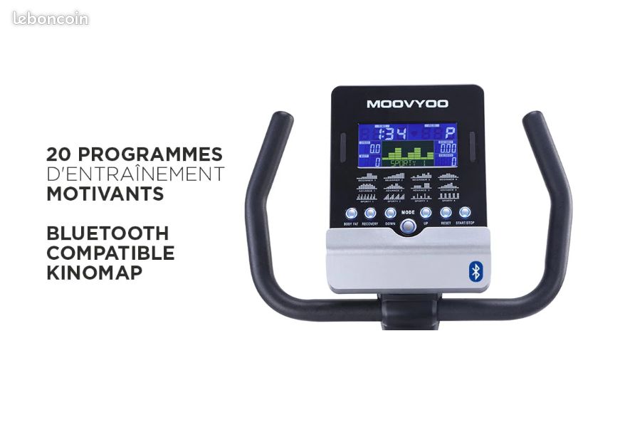 Vélo Elliptique Ultra Green E Moovyoo Sport Plein air