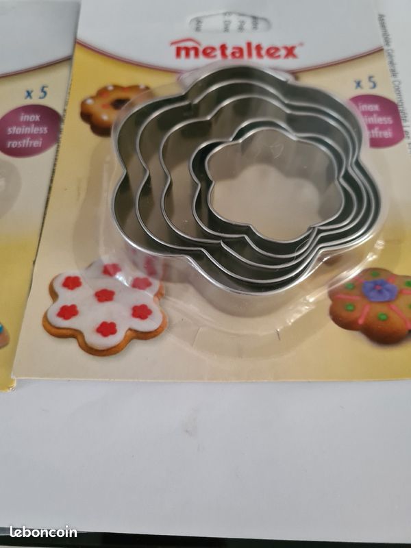 Moules métal formes biscuits (image 2)