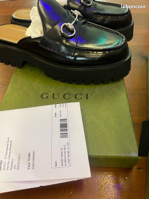 Gucci mule cuire neuf (image 3)