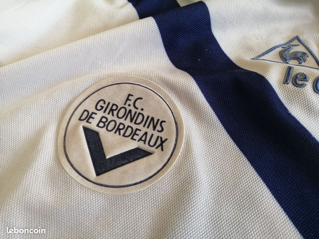 Girondins de Bordeaux france vintage superbe fanion fagnon ecusson banderole drapeau football - Collection