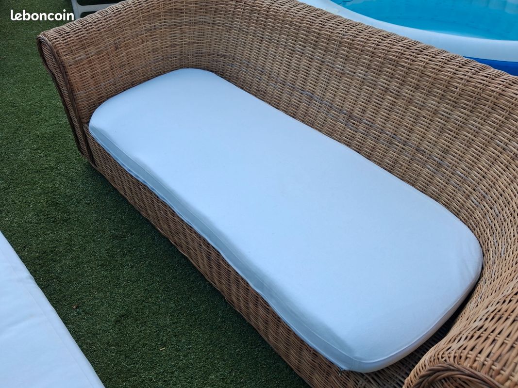 Salon jardin en rotin (image 11)