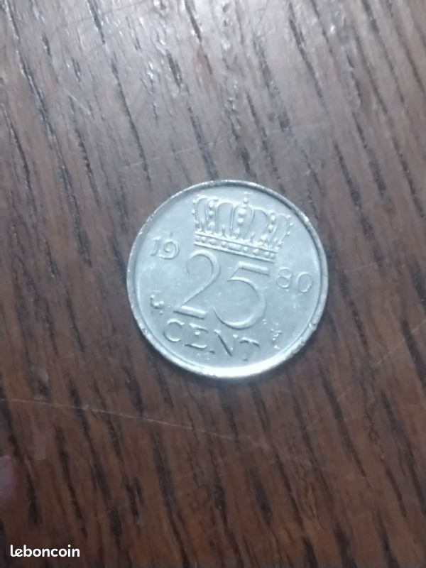 Monnaies 25 cent juliana (image 1)