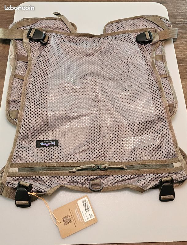Gilet mouche PATAGONIA Stealth Pack River Rock Green M - Gilets de
