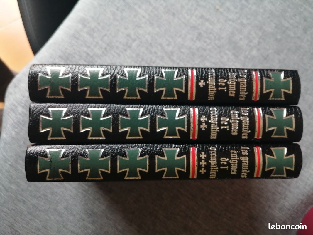 1 collection neuve de 3 tomes sur les grandes énigmes de l'occupation allemande en France de 1940 à 1944 (image 1)