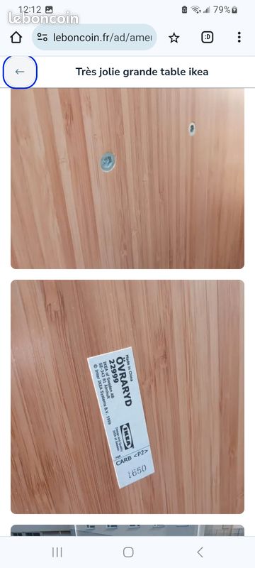 Très jolie table ikea assez grande (image 3)