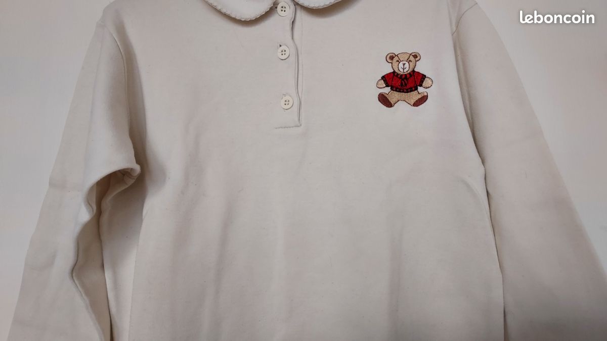 Polo col claudine taille 8 ans (jared54) (image 2)