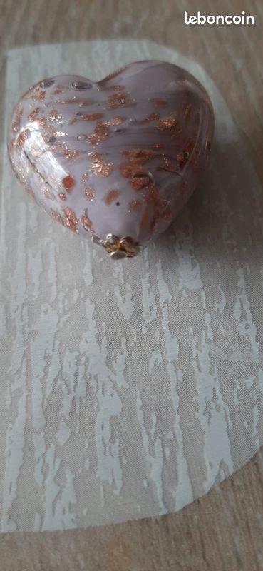 Pendentif coeur MURANO (image 2)