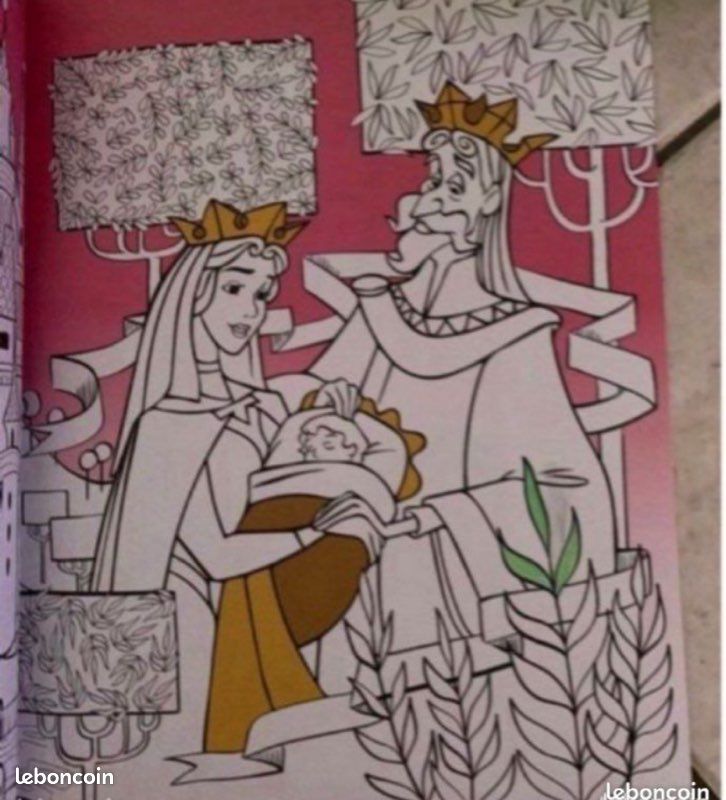 La belle au bois dormant Mon Histoire à colorier (image 3)