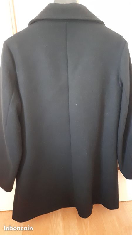 Manteau femme 100% laine fabrique en bretagne le glazik (image 2)