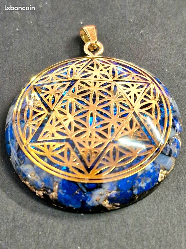Pendentif orgonite lapis lazuli (image 2)